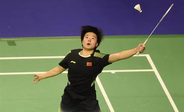 羽毛球&mdash;&mdash;香港公开赛：何冰娇因伤退赛