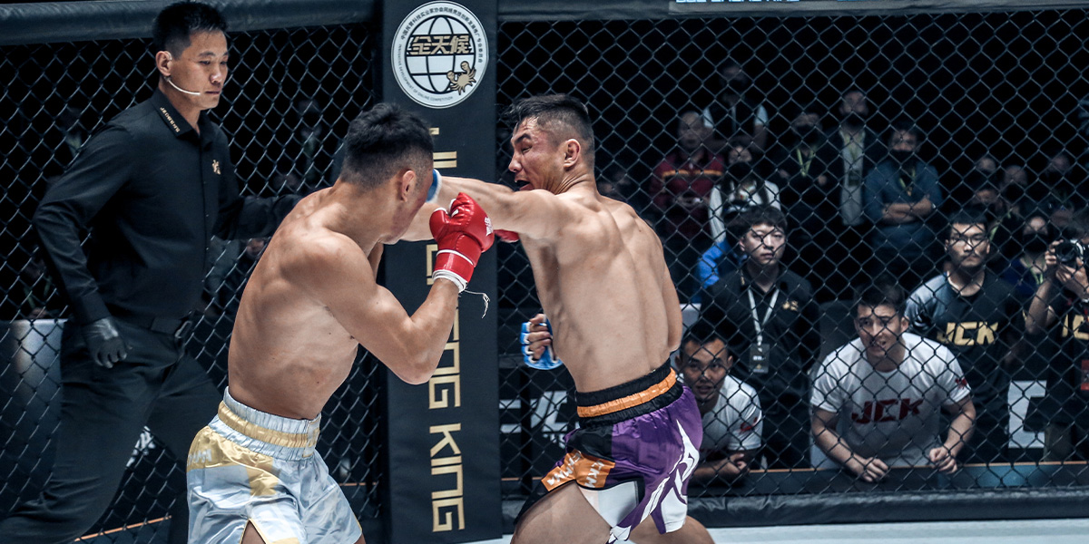 JCK战觉城笼斗赏金挑战赛次中量级冠军库尔班江