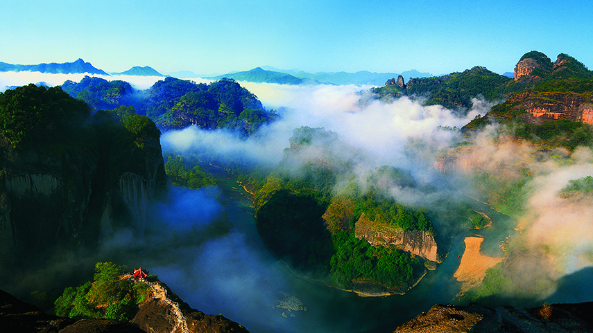 这里，就是武夷山国家公园！