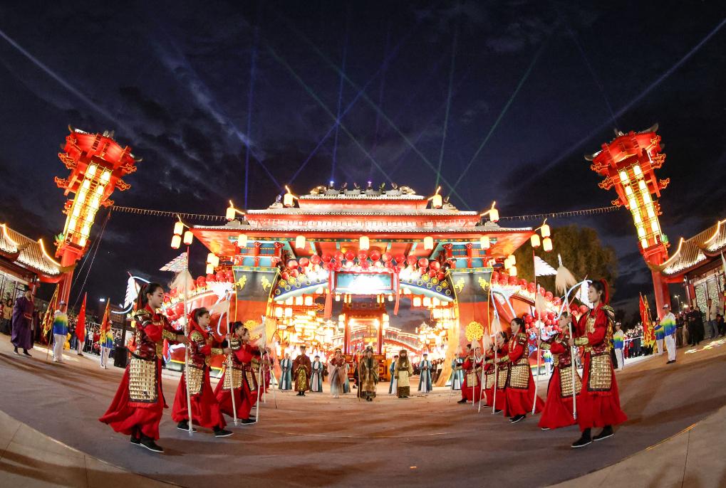 准格尔旗美稷·长河里夜未央不夜城开城迎客