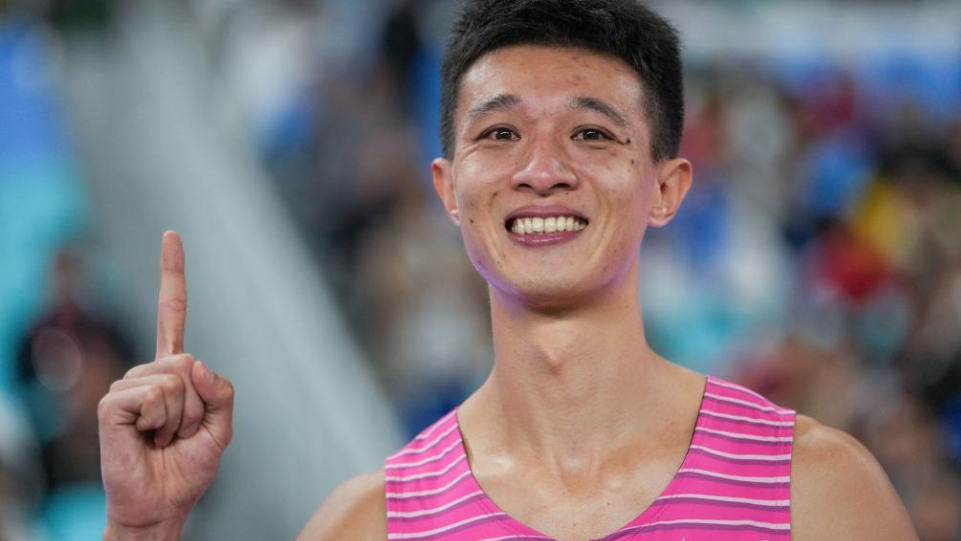 全运会丨田径——男子三级跳远决赛：吴瑞庭夺冠