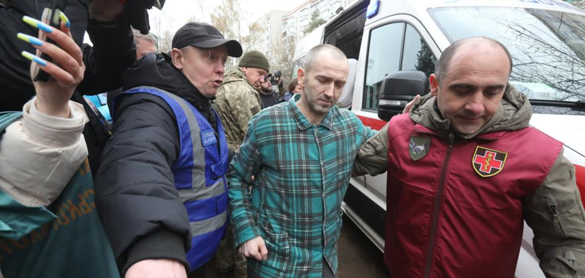 俄乌互换共计350名战俘